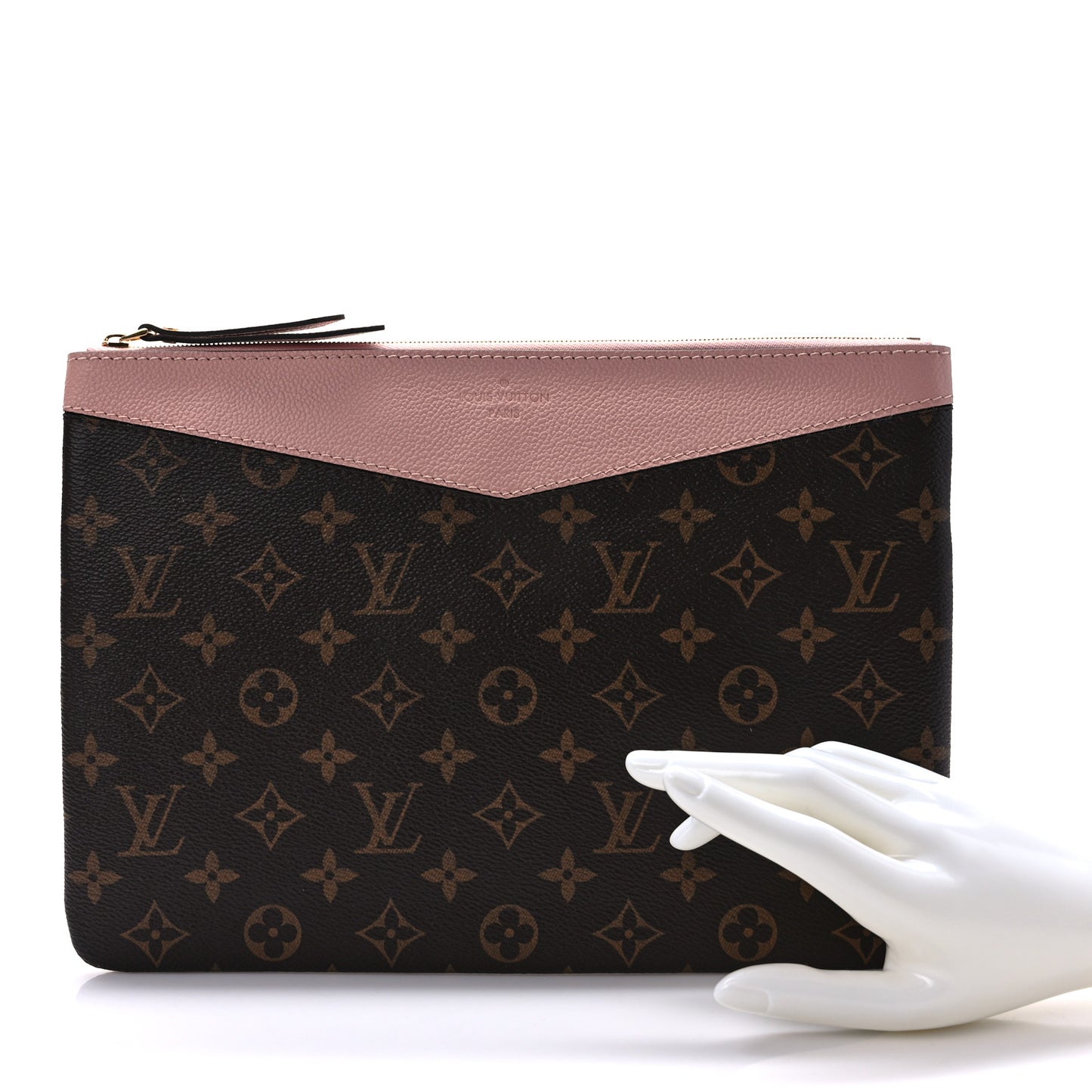 Monogram Daily Pouch Rose Poudre