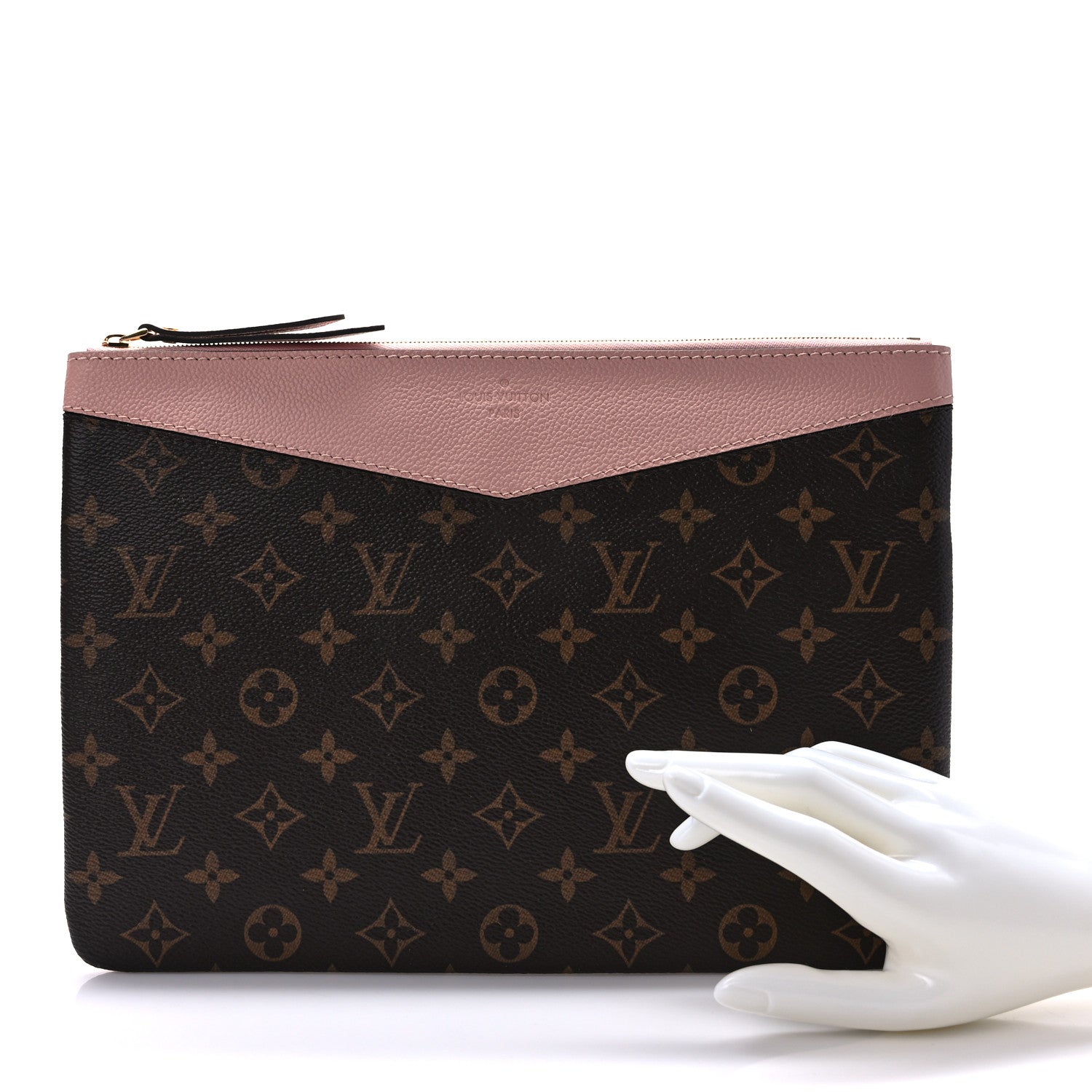 Louis Vuitton Monogram Daily Pouch Rose Poudre 2 of 6