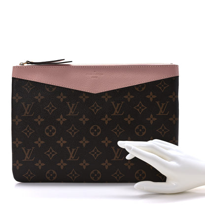 Louis Vuitton Monogram Daily Pouch Rose Poudre 2 of 6