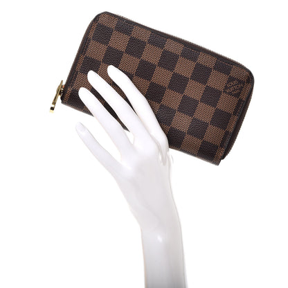 Louis Vuitton Damier Ebene Compact Zippy Wallet 2 of 7