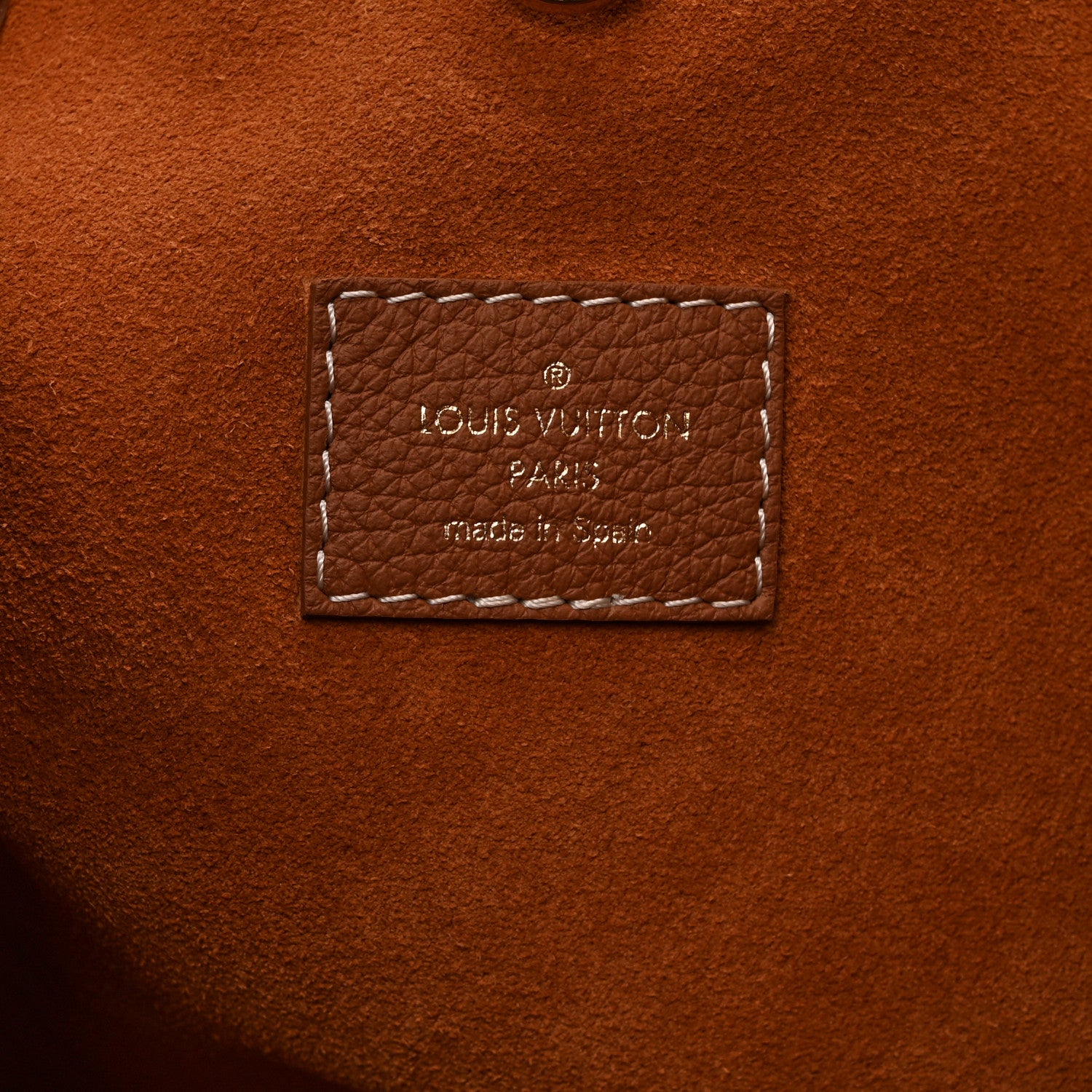 Louis Vuitton Grained Calfskin Low Key Hobo MM Cognac 7 of 10