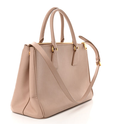 Prada Saffiano Medium Galleria Double Zip Tote Cammeo 2 of 13