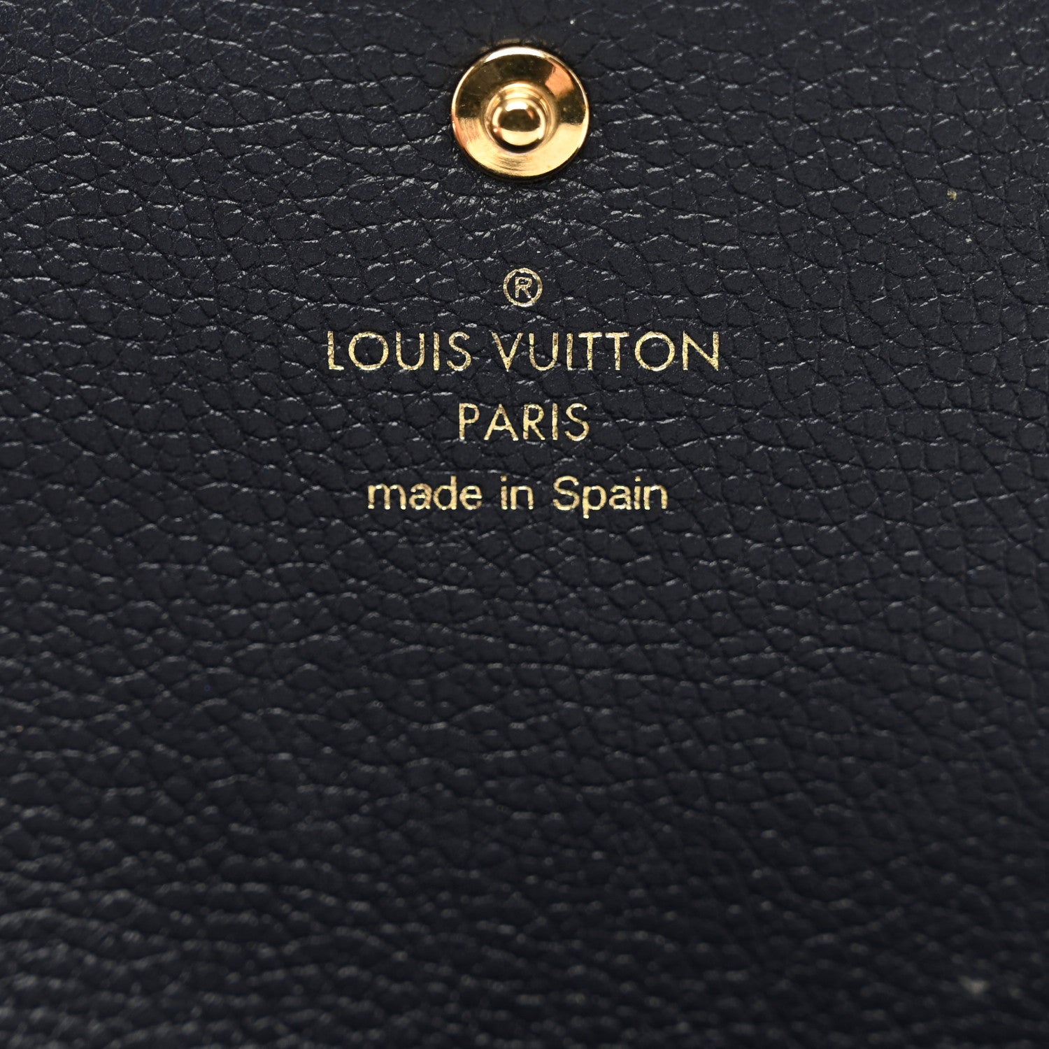 Louis Vuitton Empreinte Emilie Wallet Marine Rouge 6 of 6