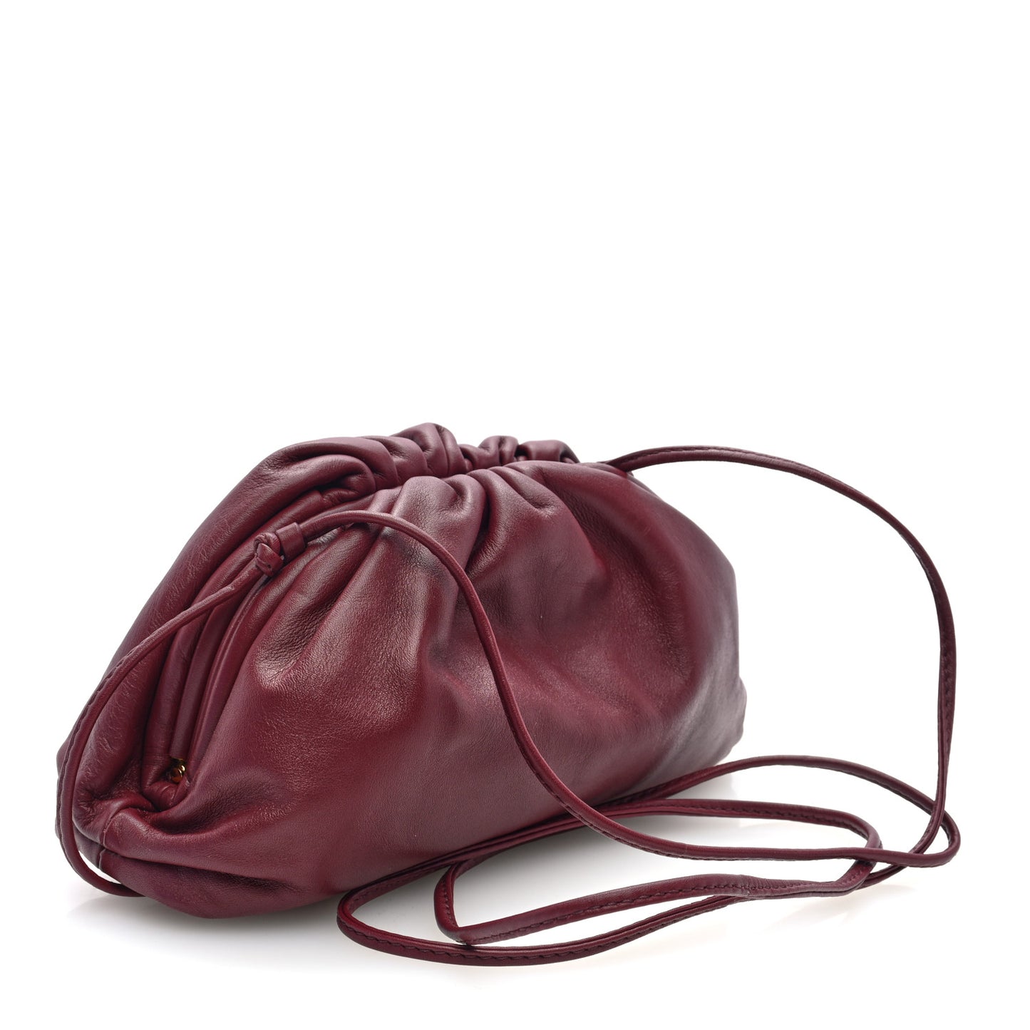 Butter Calfskin The Mini Pouch Bordeaux