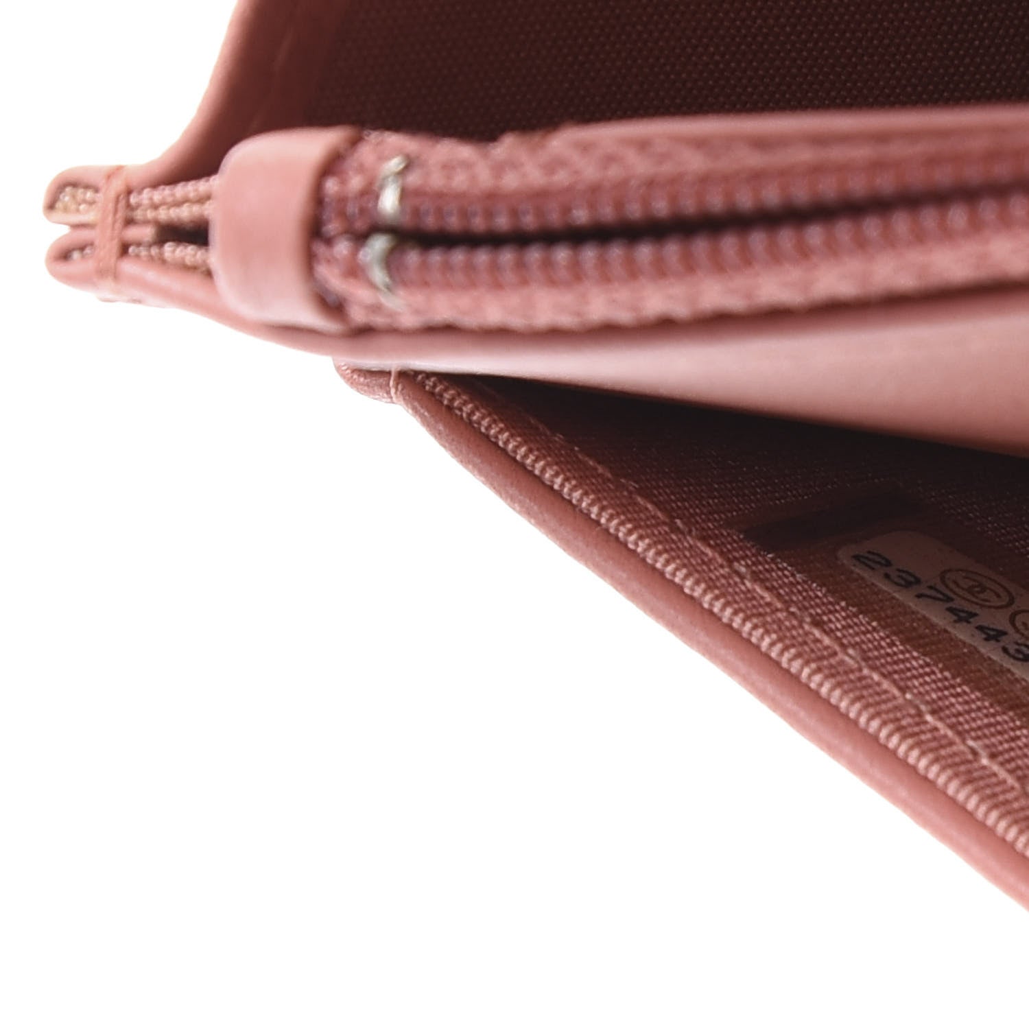 Chanel Caviar Quilted Boy Wallet On Chain WOC Light Pink 9 of 11