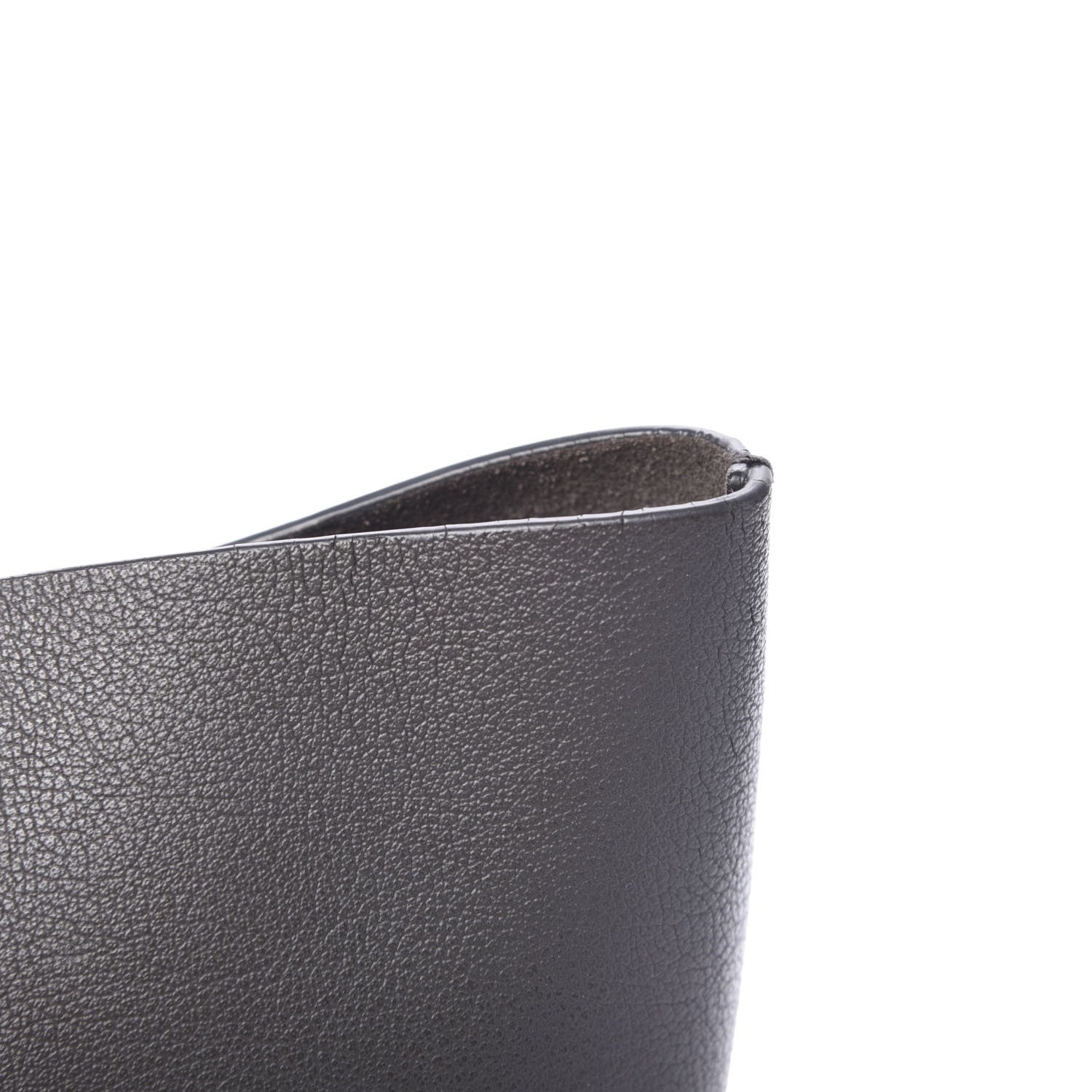 Saint Laurent Calfskin Large Shopping Tote Dark Grey 12 of 16