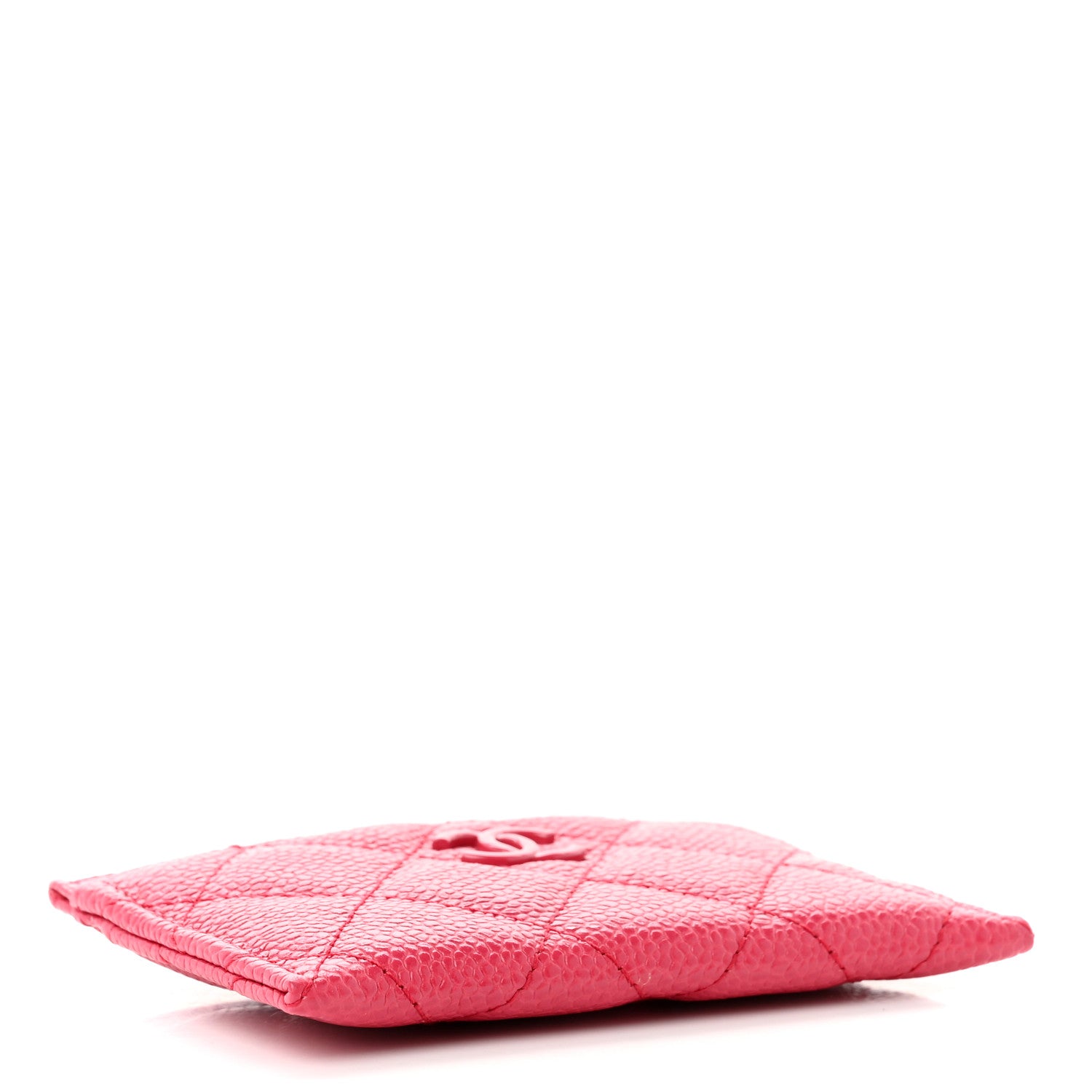 Chanel Caviar Quilted Incognito Card Holder Pink 4 of 9