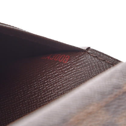 Louis Vuitton Damier Ebene Porte-Monnaie Billets Tresor Wallet 7 of 8