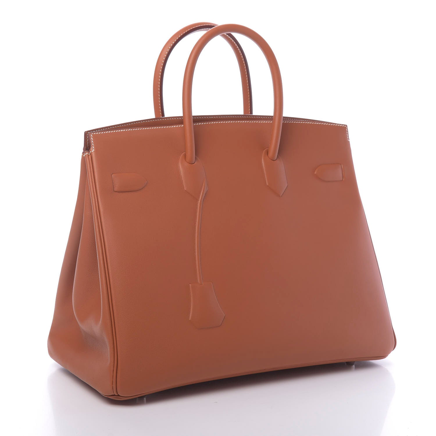 Hermes Swift Birkin Shadow 35 Gold 3 of 14