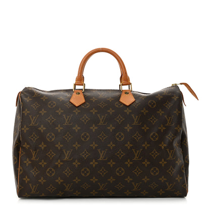 Louis Vuitton Monogram Speedy 40 1 of 17