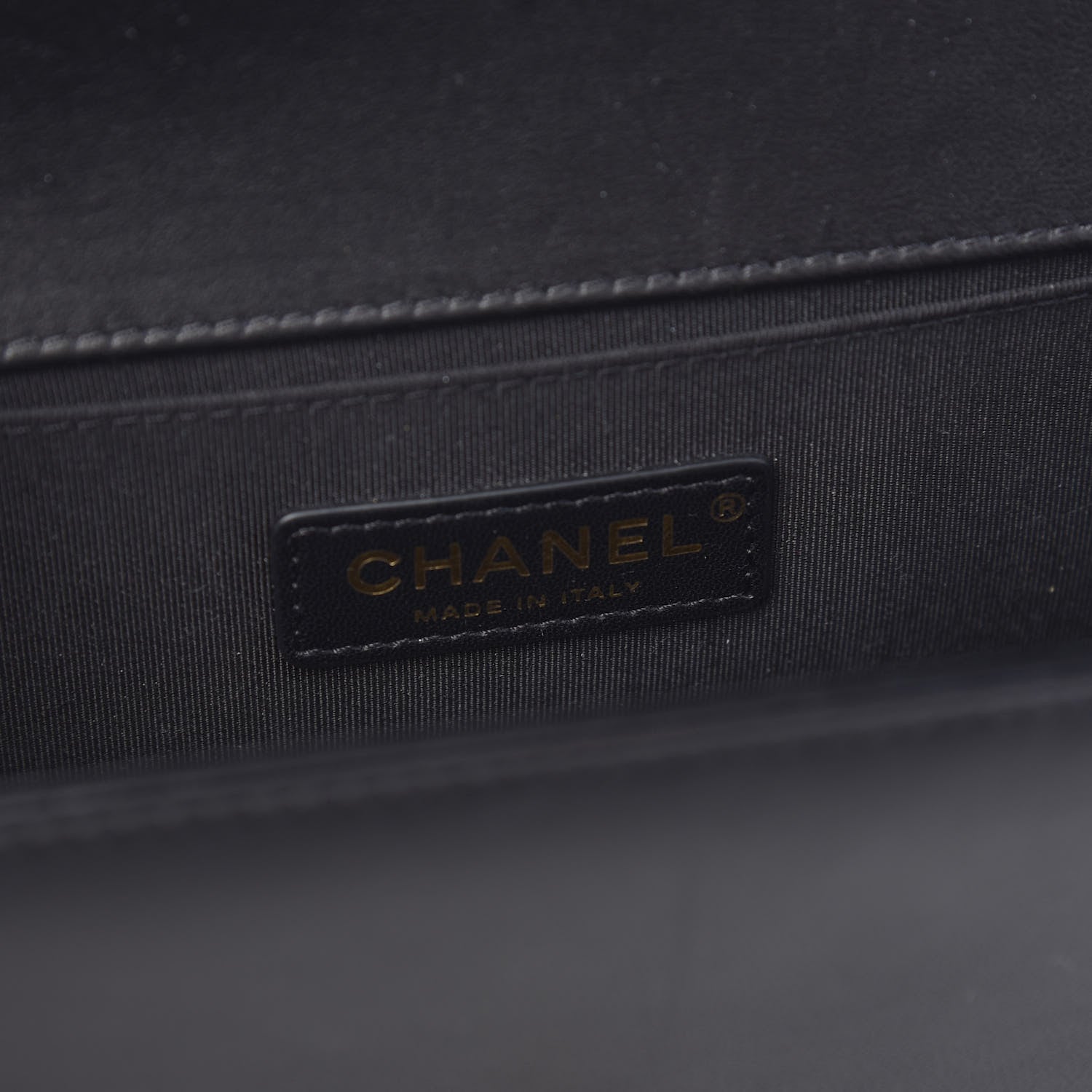 Chanel Lambskin Quilted Medium Boy Flap Black 8 of 12