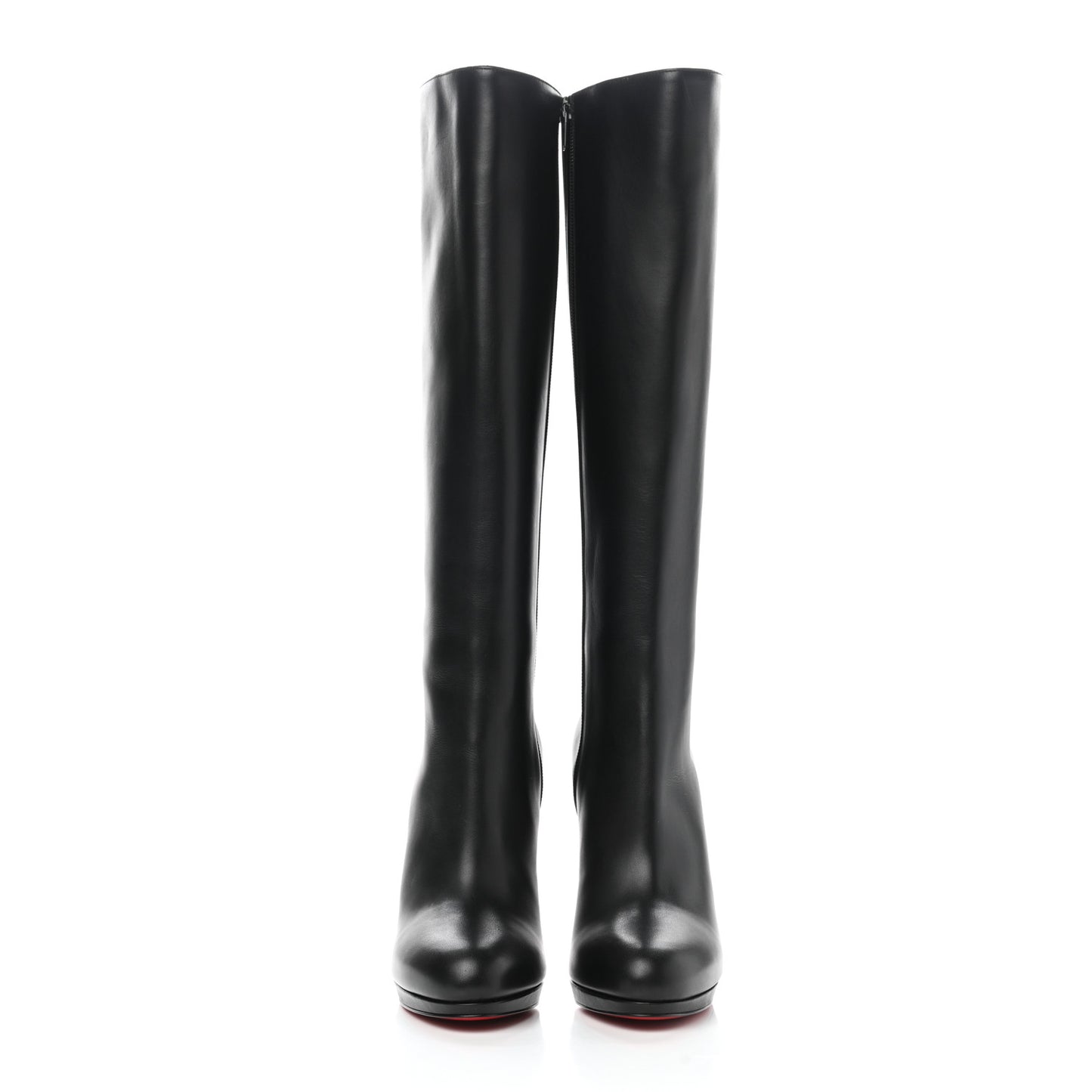 Calfskin Botalili 120 Tall Boots 39 Black