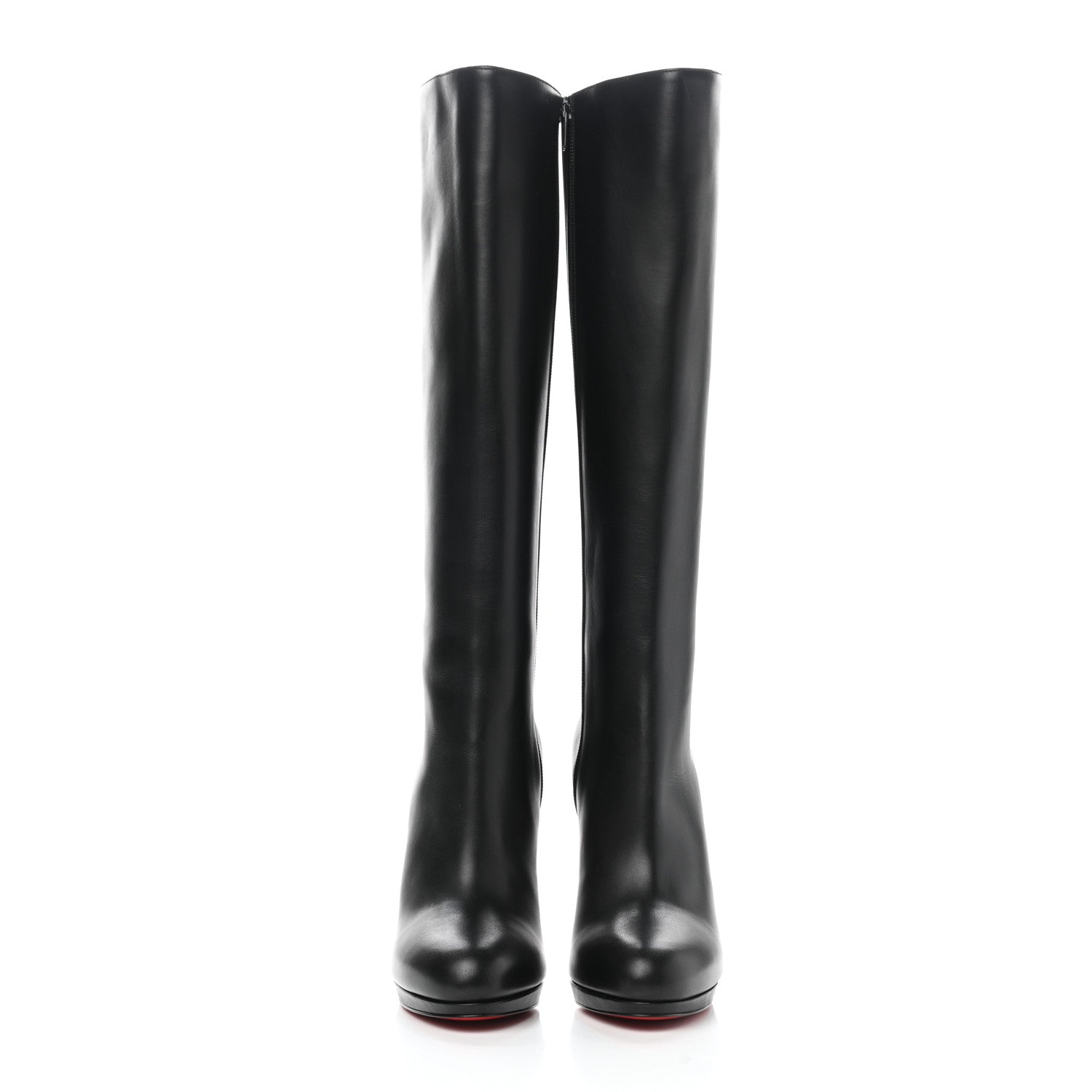 Christian Louboutin Calfskin Botalili 120 Tall Boots 39 Black 2 of 8
