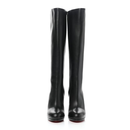 Christian Louboutin Calfskin Botalili 120 Tall Boots 39 Black 2 of 8