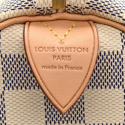 Louis Vuitton Damier Azur Speedy 35 6 of 10