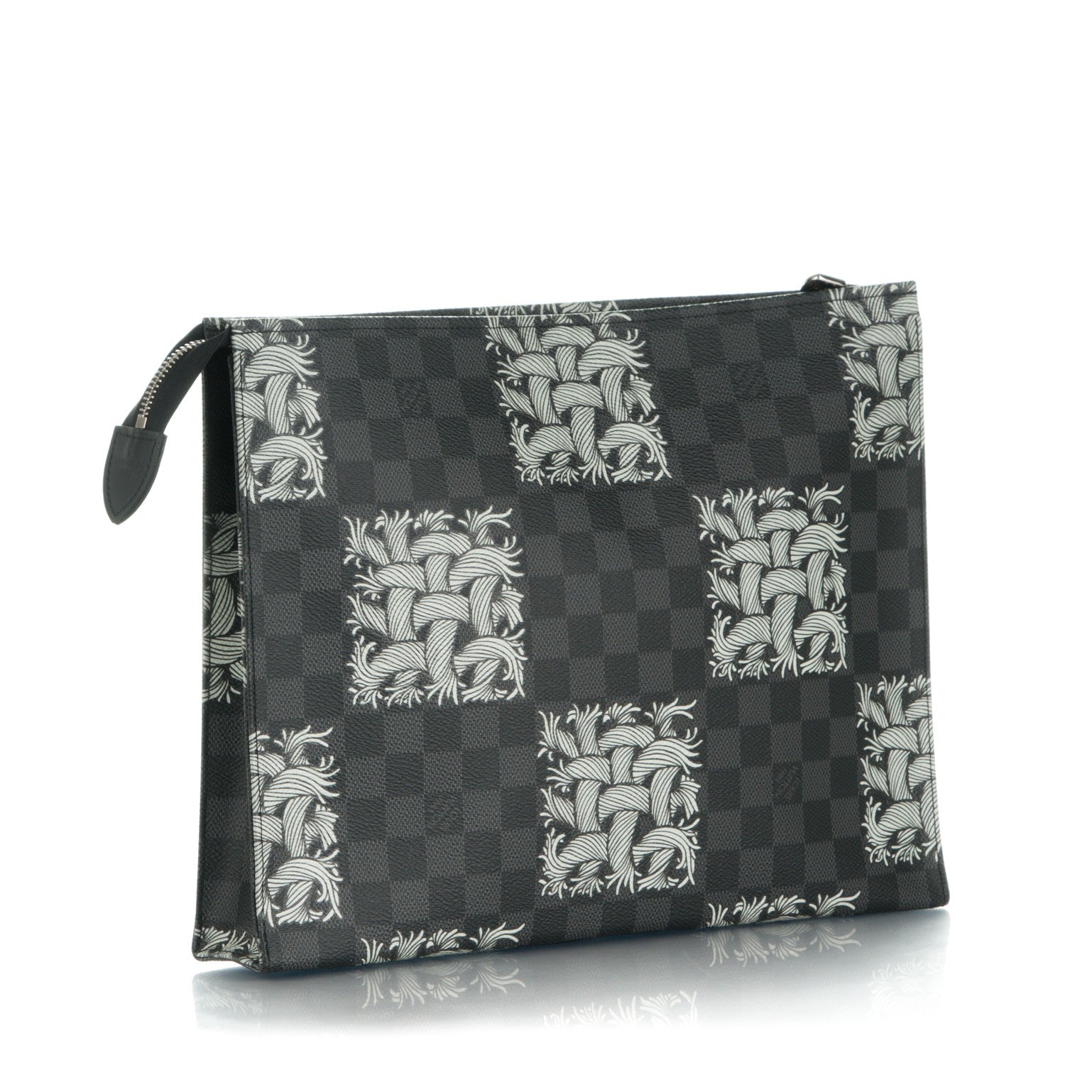 Louis Vuitton Damier Graphite Rope Pochette Voyage White 3 of 7