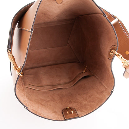 Celine Natural Calfskin Sangle Bucket Bag Light Camel 5 of 6