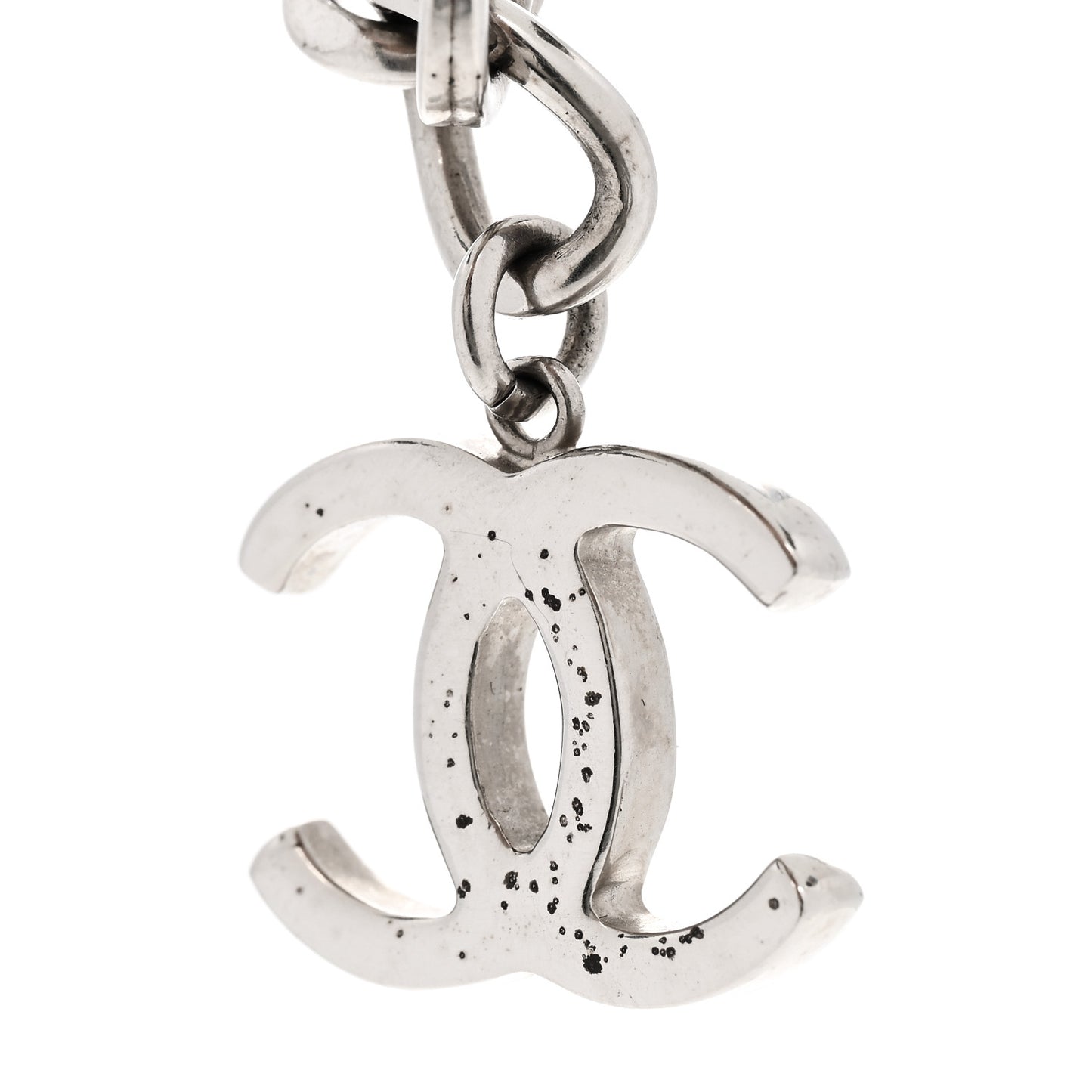 Velvet CC Chain Bracelet Grey Silver