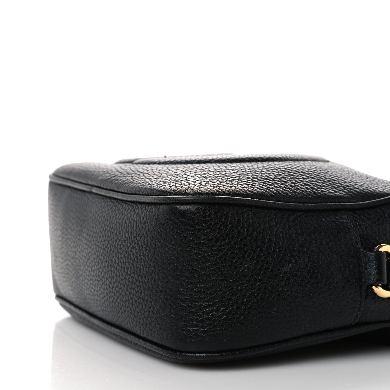 Gucci Pebbled Calfskin Small Soho Disco Bag Black 11 of 13