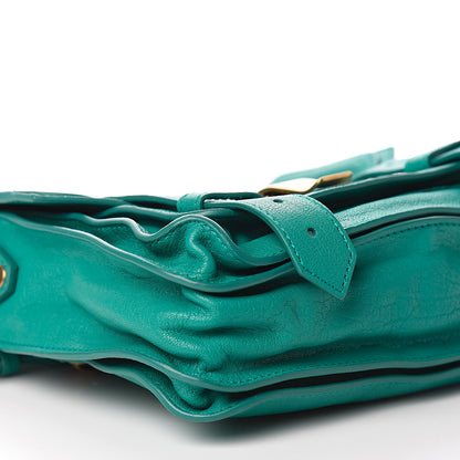 Proenza Schouler Lambskin PS1 Mini Pouch Messenger Bag Aqua 8 of 9