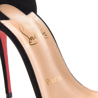 Christian Louboutin Veau Velours Planetava Spike Sandals 36 Black 11 of 13