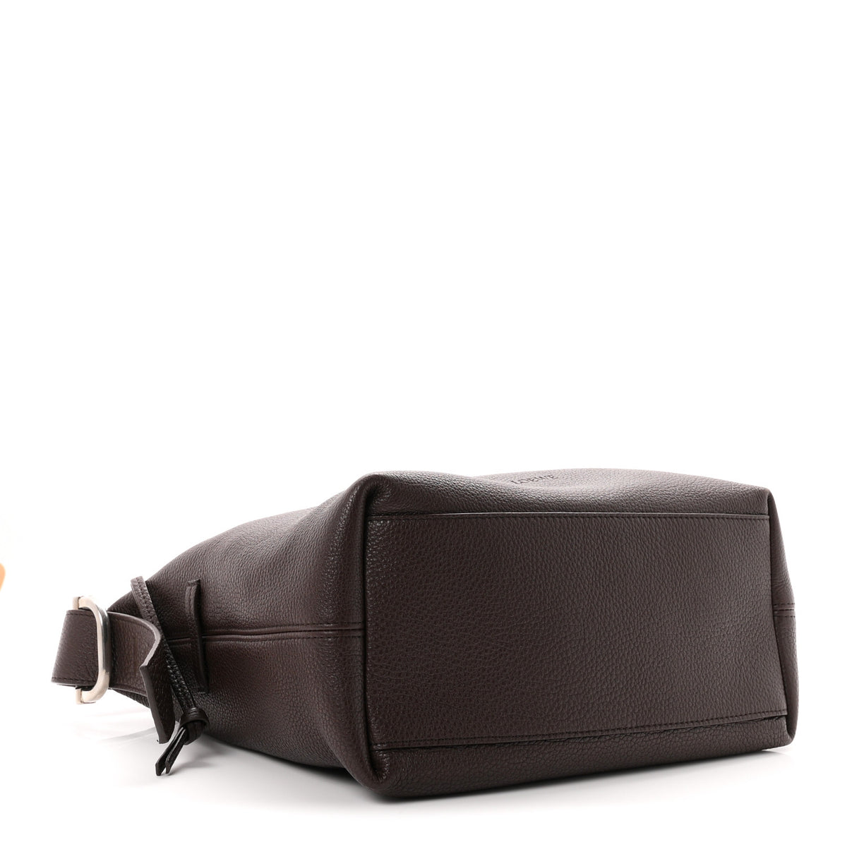 Loewe Grained Calfskin Medium Loop Chocolate 4 of 10