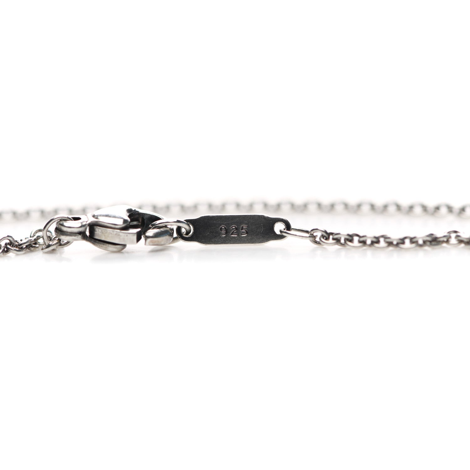 Tiffany Sterling Silver 1837 Bar Pendant Necklace 7 of 7