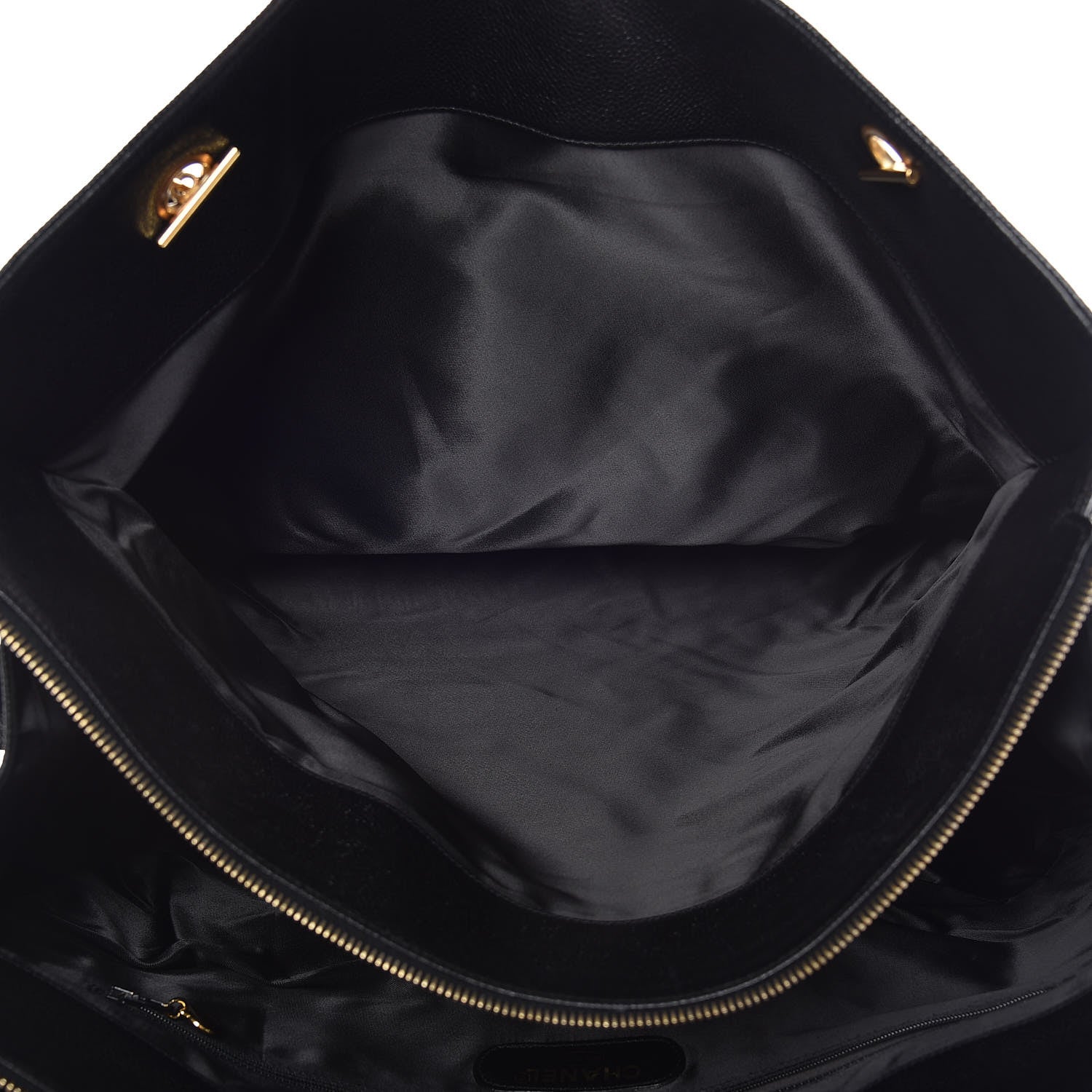 Chanel Caviar XL Weekender Bag Black 5 of 17