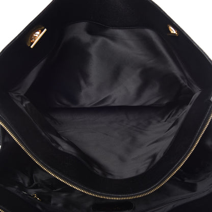 Chanel Caviar XL Weekender Bag Black 5 of 17