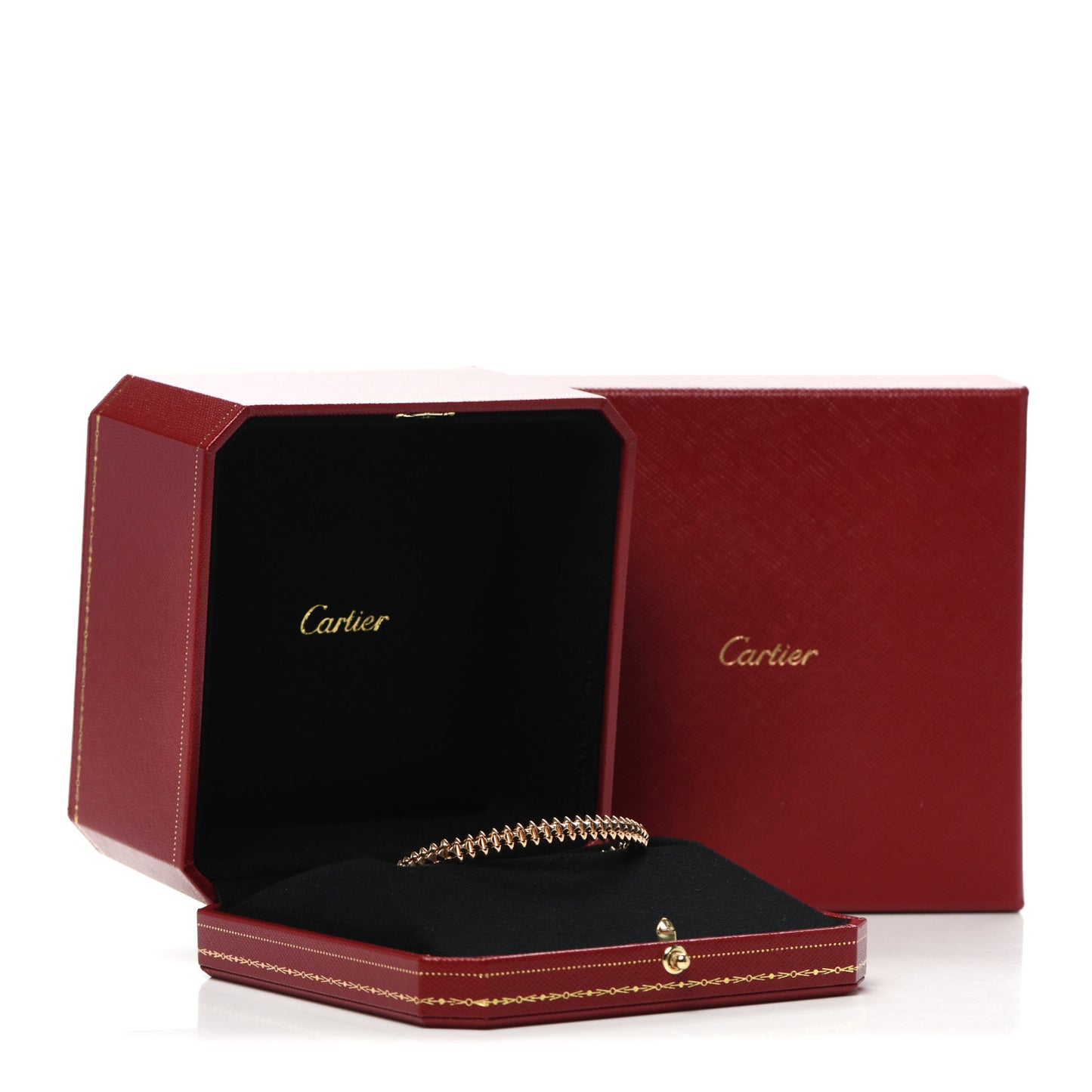 18K Pink Gold Small Clash De Cartier Bracelet 16
