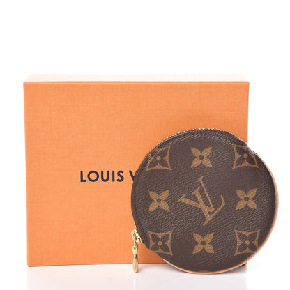 Louis Vuitton Monogram Round Coin Purse 7 of 7