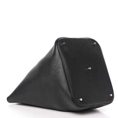 Hermes Taurillon Clemence Picotin Lock TGM Black 3 of 12