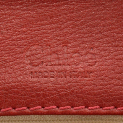 Chloe Leather Paddington Satchel Red 5 of 7
