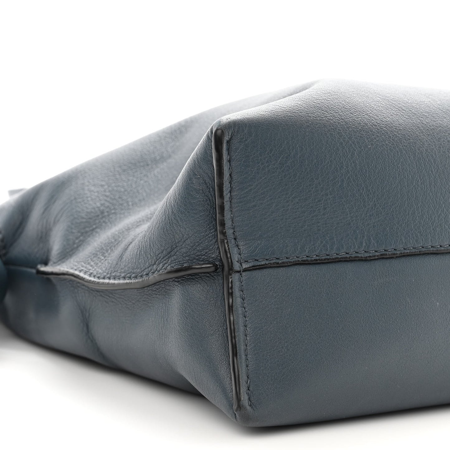 Calfskin Small Flamenco Knot Bag Indigo
