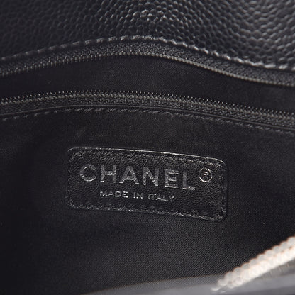 Chanel Caviar Quilted Grand Shopping Tote GST Black 6 of 10