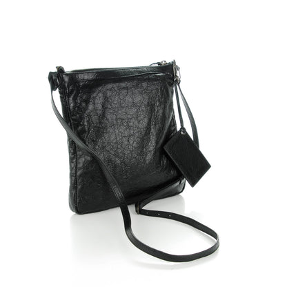Balenciaga Agneau Classic Hardware Flat Crossbody Black 3 of 7