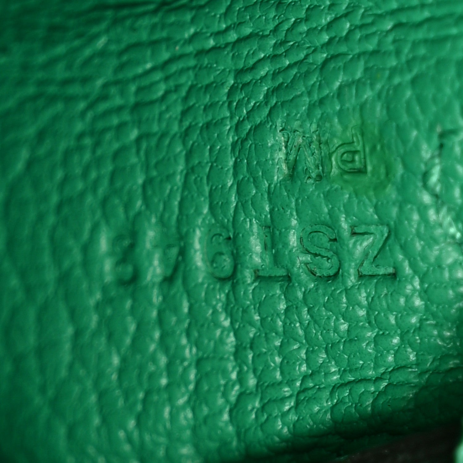 Hermes Togo Lizard Kelly Retourne Touch 25 Menthe 7 of 12