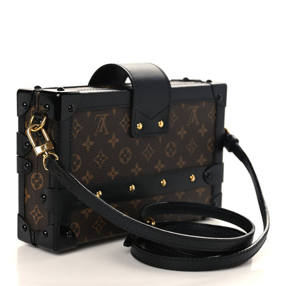 Louis Vuitton Monogram Petite Malle Black 2 of 7