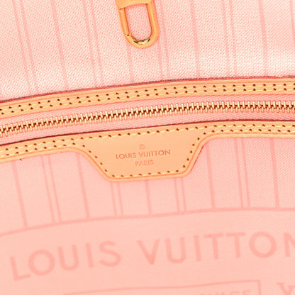 Louis Vuitton Damier Azur Tahitienne Neverfull MM 7 of 14