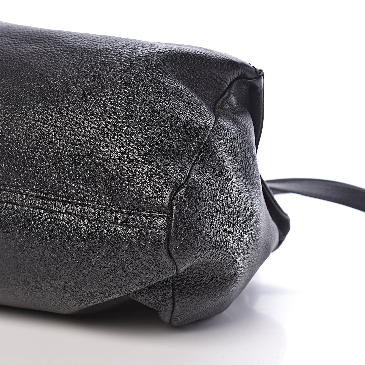 Sugar Goatskin Small Pandora Black