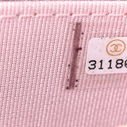 Chanel Caviar Quilted Zip Coin Purse Light Pink 8 of 9