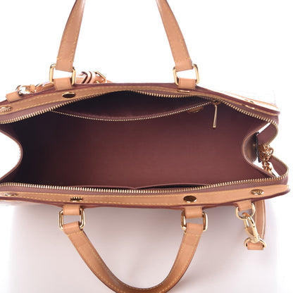 Louis Vuitton Vernis Brea MM Rose Velours 6 of 8