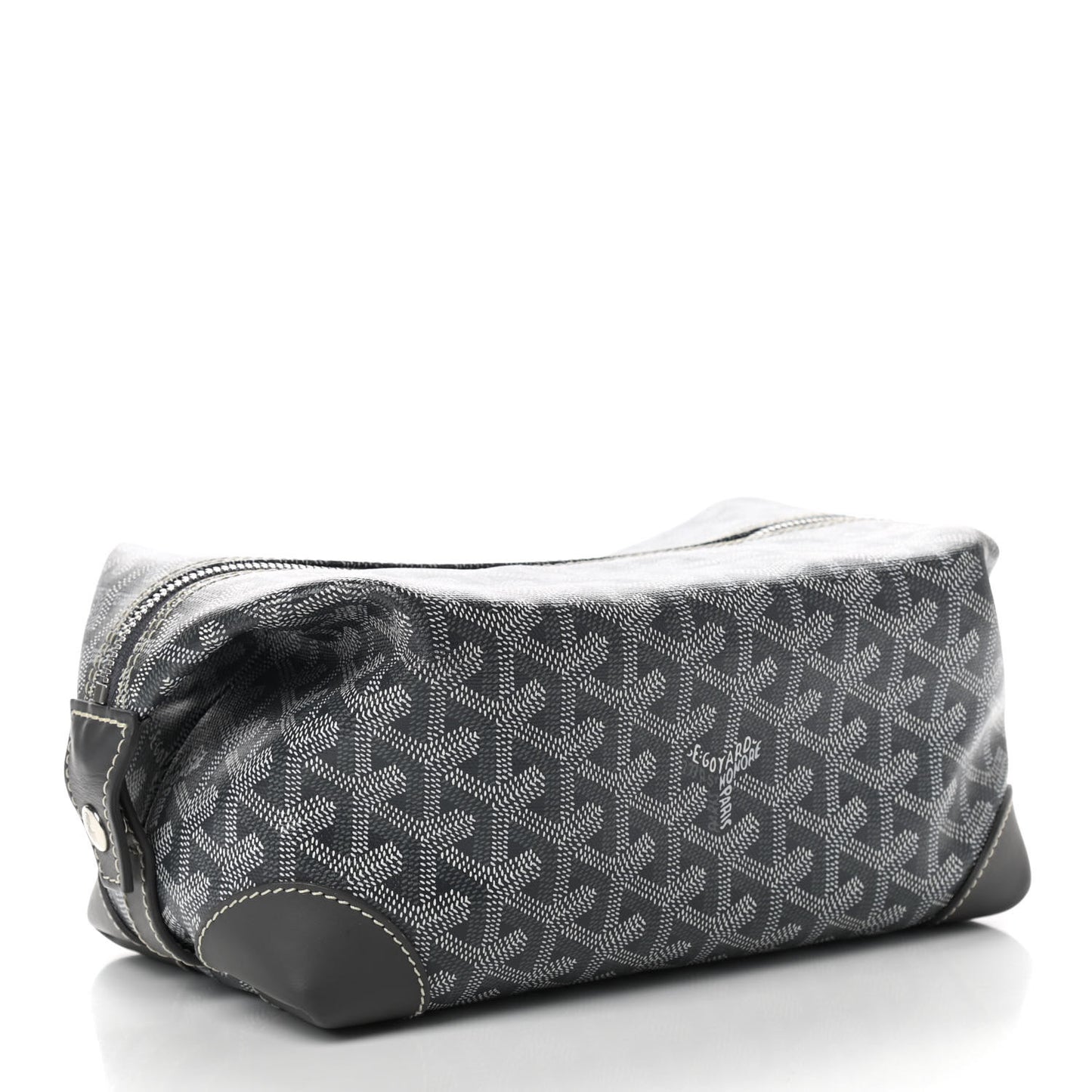 Goyardine Boeing 25 Trousse de Toilette Grey