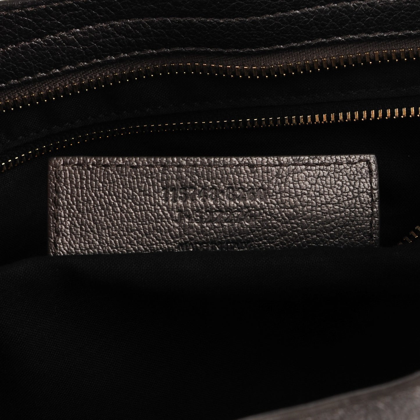 Pearlescent Goatskin Classic Gold Hardware City Bronze