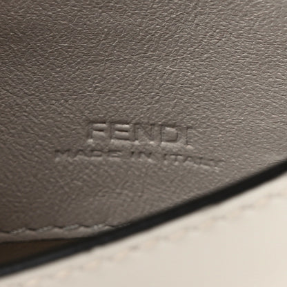 Fendi Vitello Vernice Mou Nano Baguette Belt Charm Latte 6 of 10