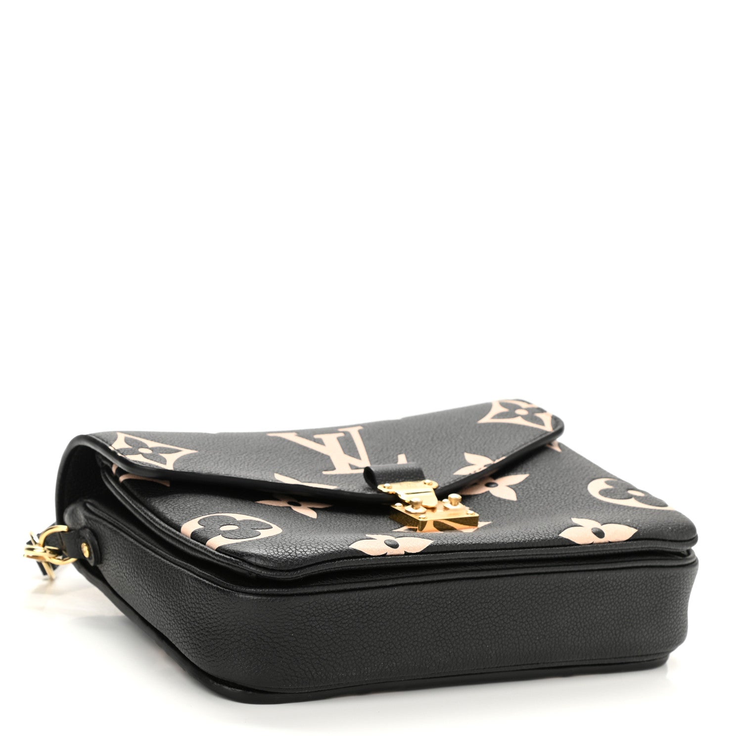 Louis Vuitton Empreinte Monogram Giant Pochette Metis Black Beige 4 of 7