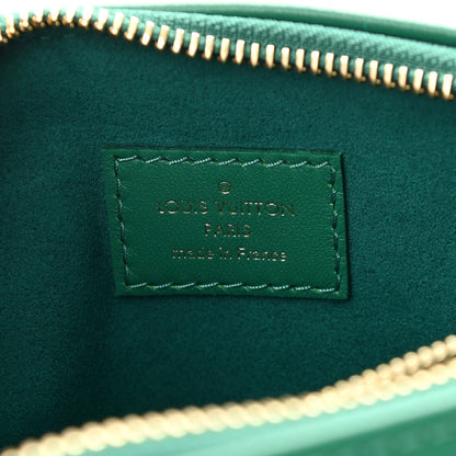 Louis Vuitton Lambskin Embossed Monogram Coussin BB Emeraude 6 of 9