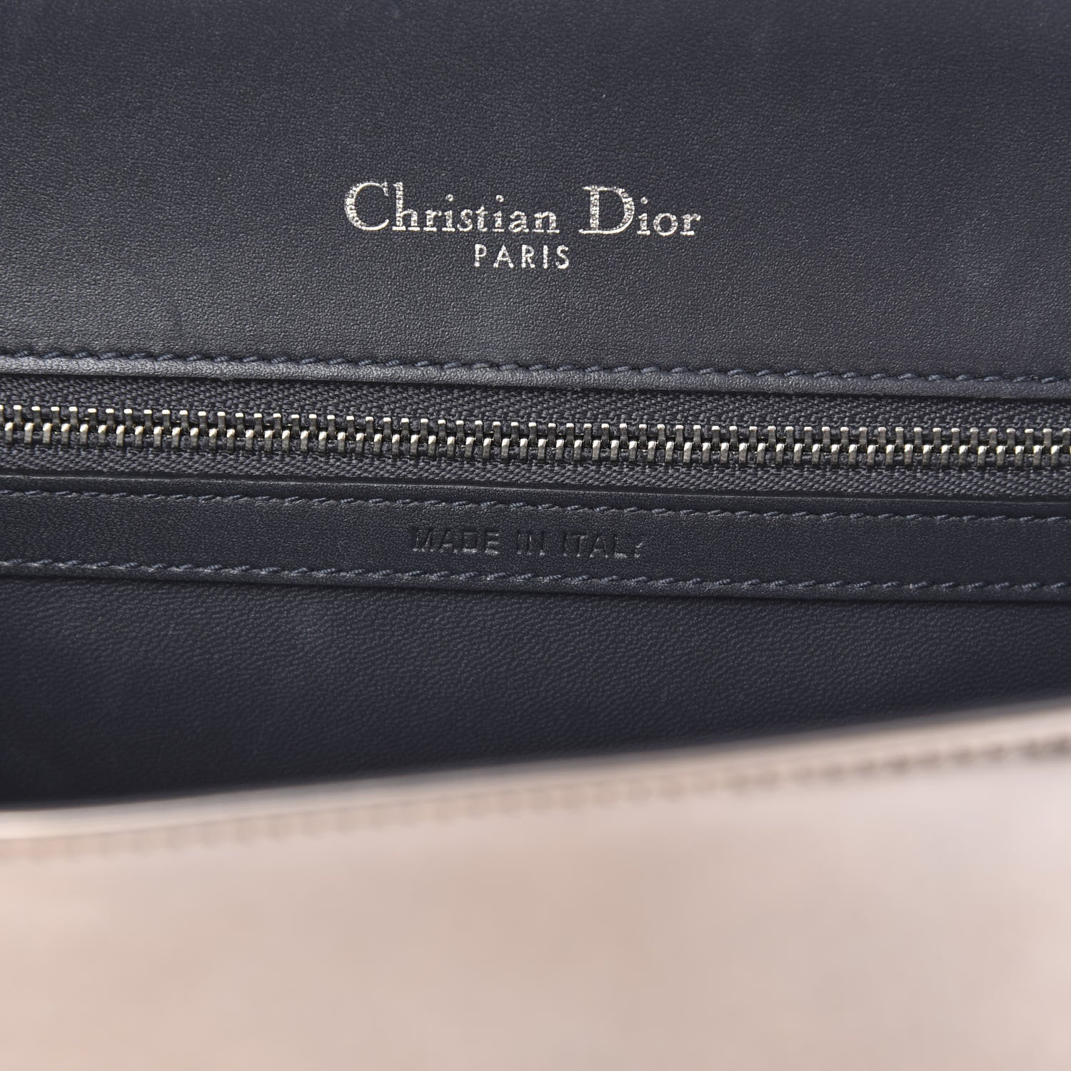Christian Dior Metallic Patent Micro-Cannage Medium Diorama Flap Bag Pink 7 of 17