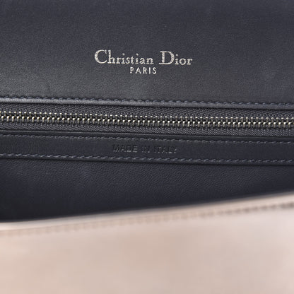 Christian Dior Metallic Patent Micro-Cannage Medium Diorama Flap Bag Pink 7 of 17