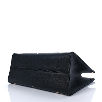 Louis Vuitton Empreinte Monogram Giant Onthego MM Black Beige 7 of 7